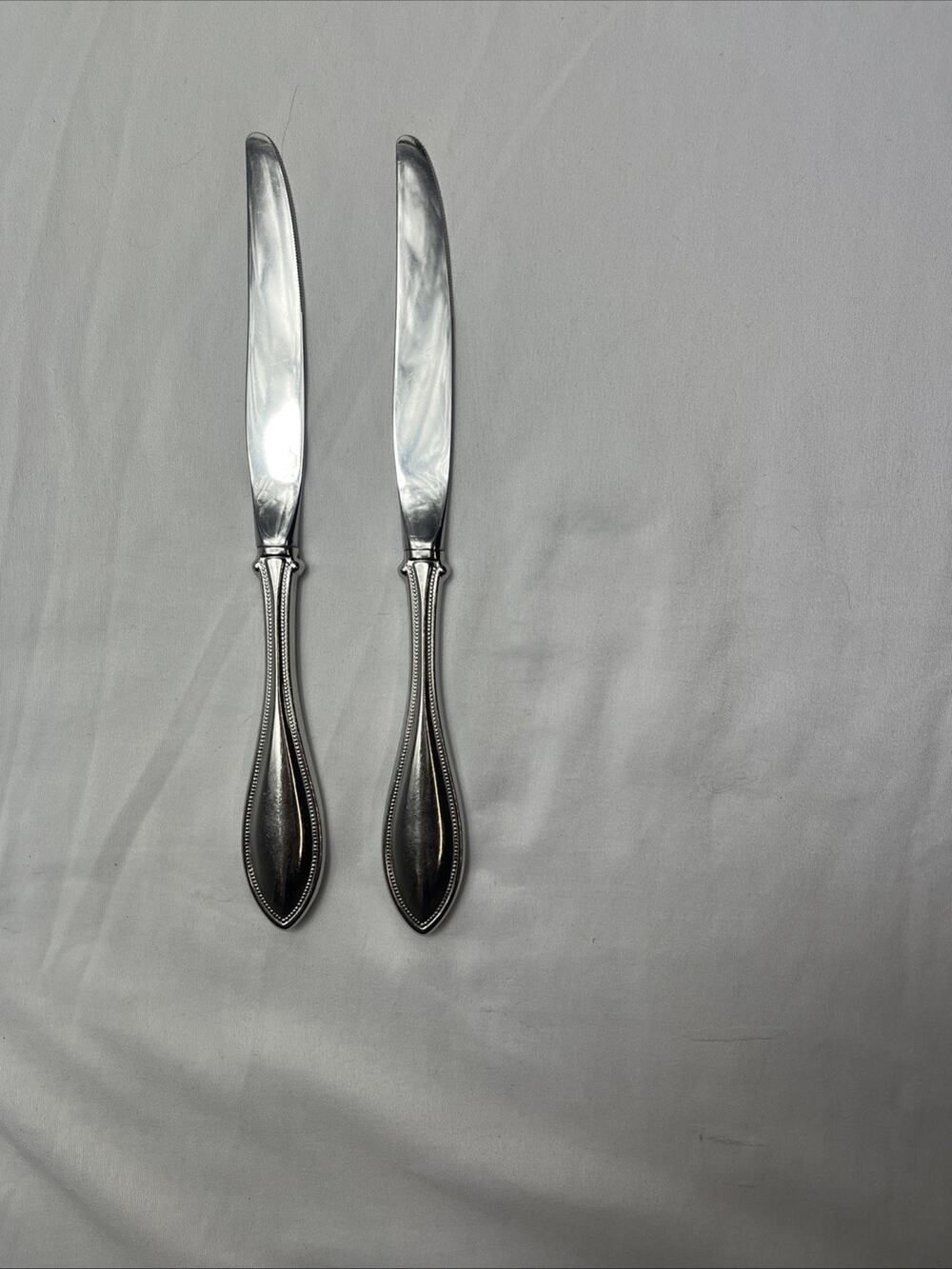 Stainless Steel dinner Knife Set Of 2, unbranded, Unknown handle material